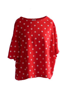 Lili Marleena - Polka dots t-paita - RED | Stockmann