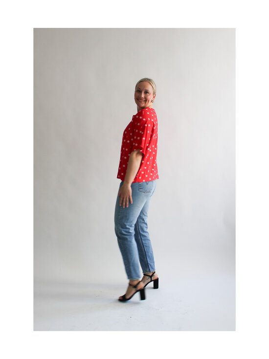 Lili Marleena - Polka dots t-paita - RED | Stockmann - photo 5
