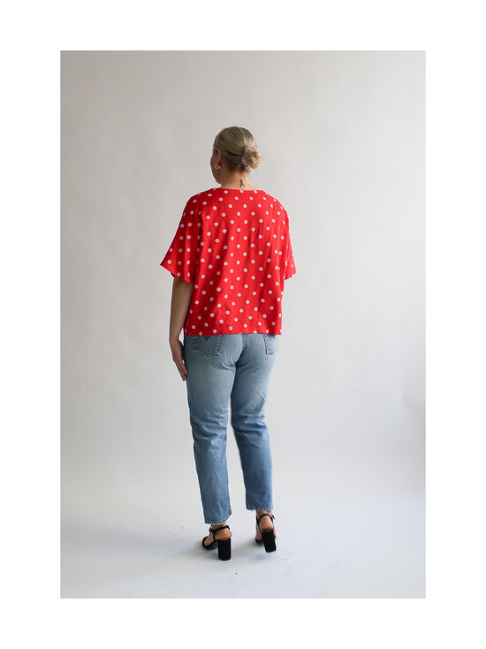 Lili Marleena - Polka dots t-paita - RED | Stockmann - photo 6