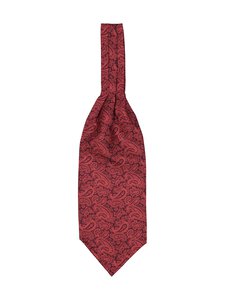Stockholm Kravatt - Ascot Paisley -solmiohuivi - 025 DARK RED | Stockmann