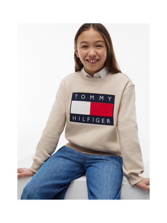Tommy Hilfiger - Heritage Flag džemperis - ACI CLASSIC BEIGE | Stockmann - photo 4
