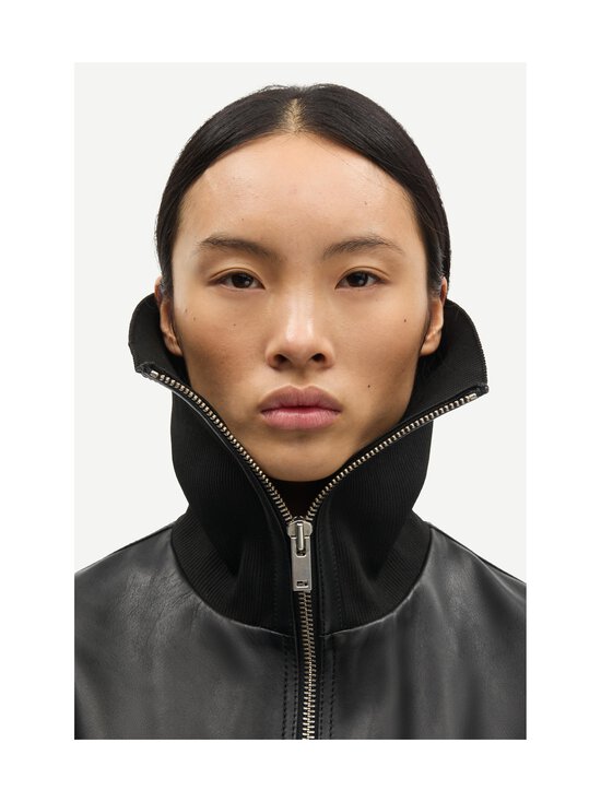 Samsoe Samsoe - Sashira-nahkatakki - CLR000021 BLACK | Stockmann - photo 4