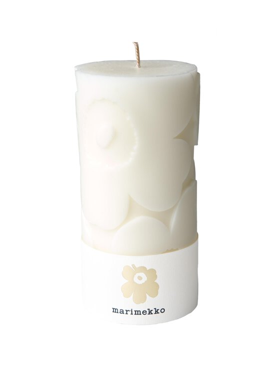 Marimekko - Lauaküünal Unikko 6,5 x 14 cm - OFF-WHITE | Stockmann - photo 1
