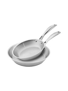 Scanpan - STS Frying Pan Set - paistinpannusetti 2 kpl - STEEL Scanpan - STS Frying Pan Set - paistinpannusetti 2 kpl - STEEL | Stockmann