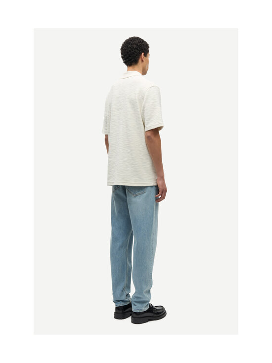 Samsoe Samsoe - Samac V-neck -pikeepaita - CLR000289 CLEAR CREAM | Stockmann - photo 2