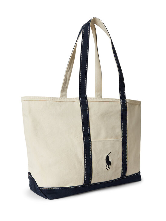 Polo Ralph Lauren - Tote Medium -laukku - CREAM/NAVY | Stockmann - photo 3