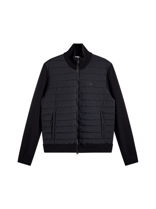 J.Lindeberg - Hübriidjakk Boen Knit - 9999 BLACK | Stockmann - photo 1