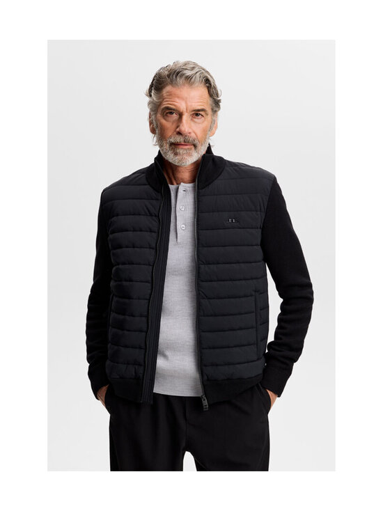 J.Lindeberg - Hübriidjakk Boen Knit - 9999 BLACK | Stockmann - photo 2