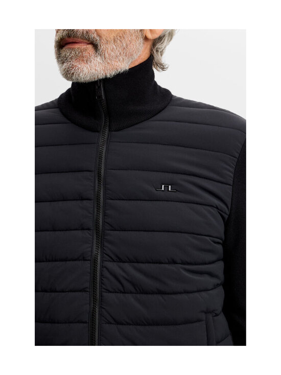 J.Lindeberg - Hübriidjakk Boen Knit - 9999 BLACK | Stockmann - photo 4