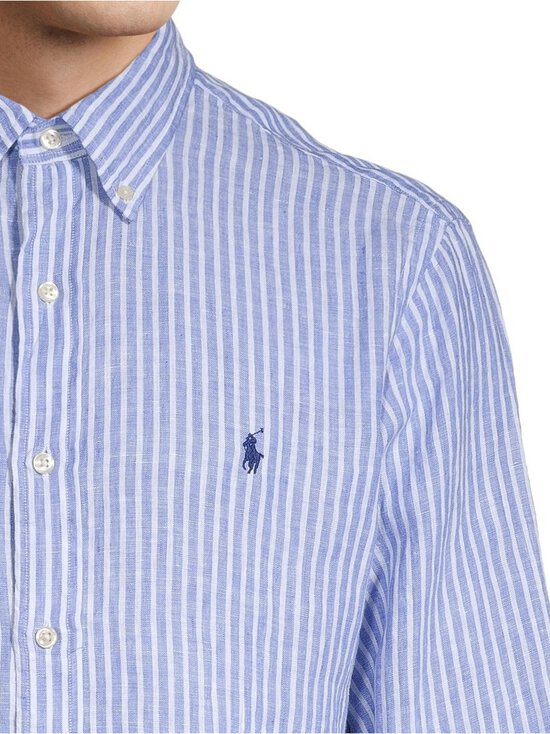 Polo Ralph Lauren - Cubdppcs-pellavakauluspaita - 5137A BLUE/WHITE - photo 4 Polo Ralph Lauren - Cubdppcs-pellavakauluspaita - 5137A BLUE/WHITE | Stockmann - photo 4