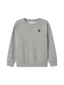 Name It - NkmVimo-collegepaita - GREY MELANGE Name It - NkmVimo-collegepaita - GREY MELANGE | Stockmann