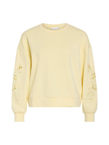 Vila - ViSiffi-collegepaita - PASTEL YELLOW | Stockmann