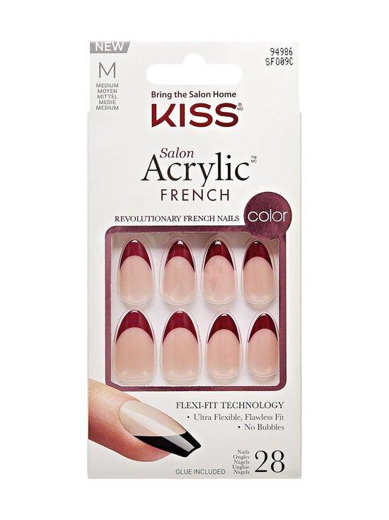 kiss - Salon Acrylic French Catchy -tekokynnet - NOCOL | Stockmann - photo 1