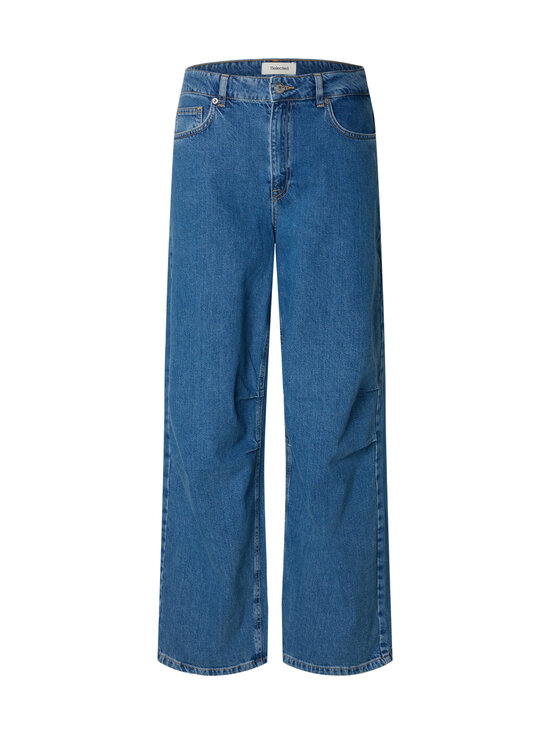 Selected - SlfWide Agathe Mid Waist Baggy -farkut - MEDIUM BLUE DENIM | Stockmann - photo 1