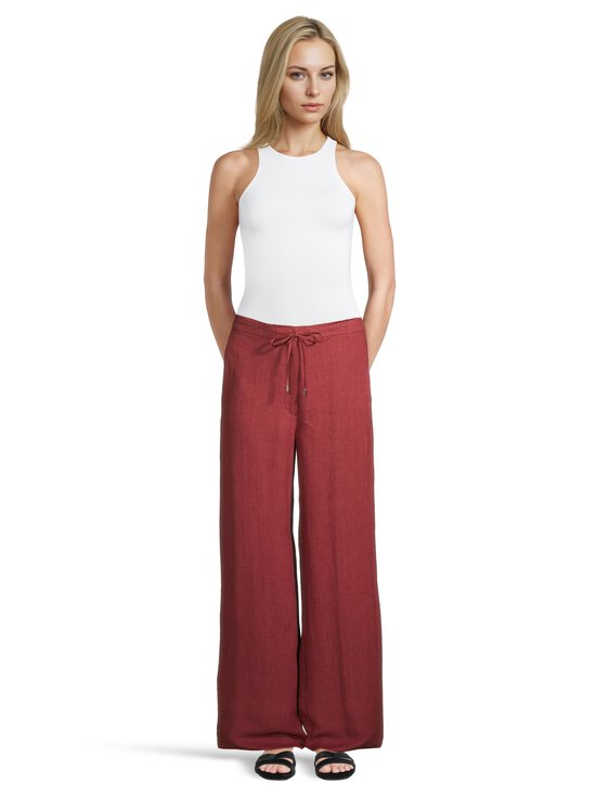 Max Mara Studio - Mstpelota-housut - 035 BRICK RED | Stockmann - photo 3