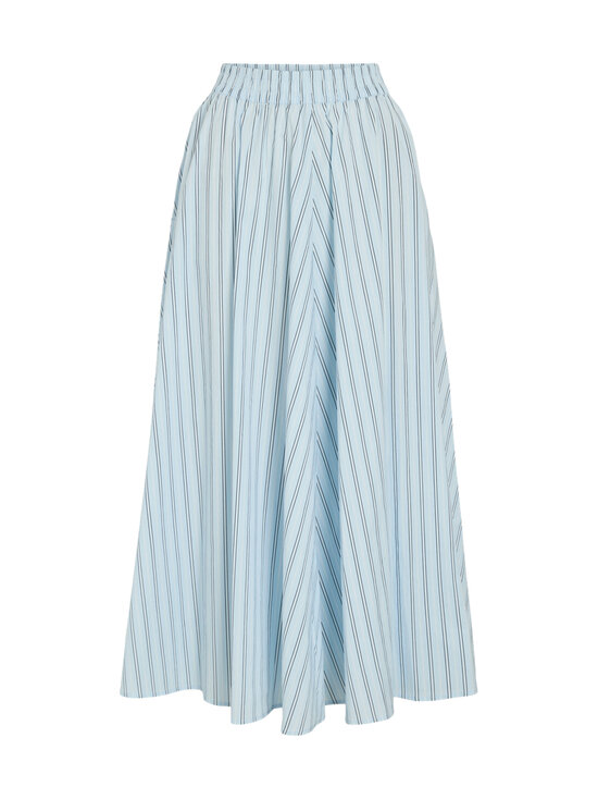 Vila - ViValencia High Waist -nilkkapituinen hame - NANTUCKET BREEZE STRIPES:SNOW WHITE/NAVY BLAZER | Stockmann - photo 1