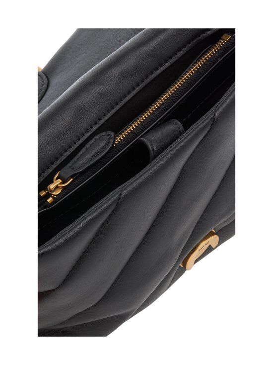 Pinko - Love Puff Mini ādas soma - Z99Q BLACK-ANTIQUE GOLD - photo 3 Pinko - Love Puff Mini ādas soma - Z99Q BLACK-ANTIQUE GOLD | Stockmann - photo 3