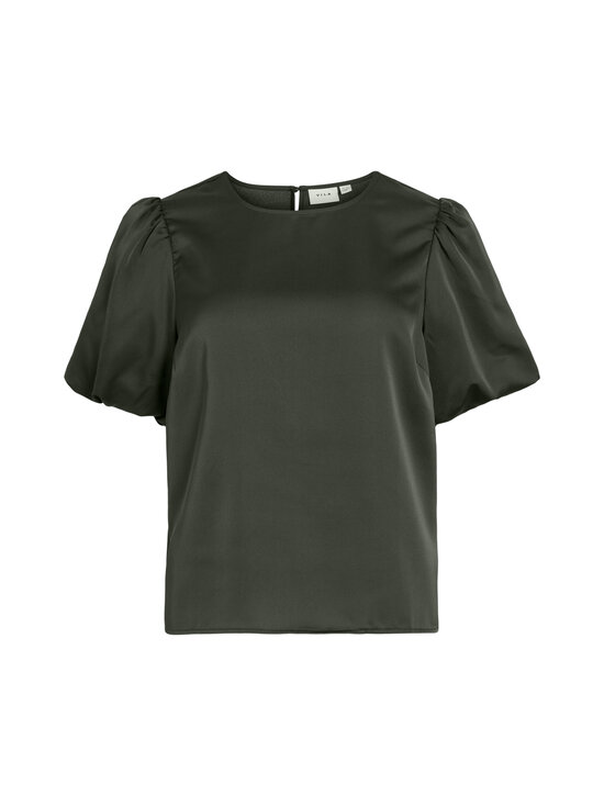 Vila - Viellette 2/4 Puff -satiinipaita - FOREST NIGHT | Stockmann - photo 1