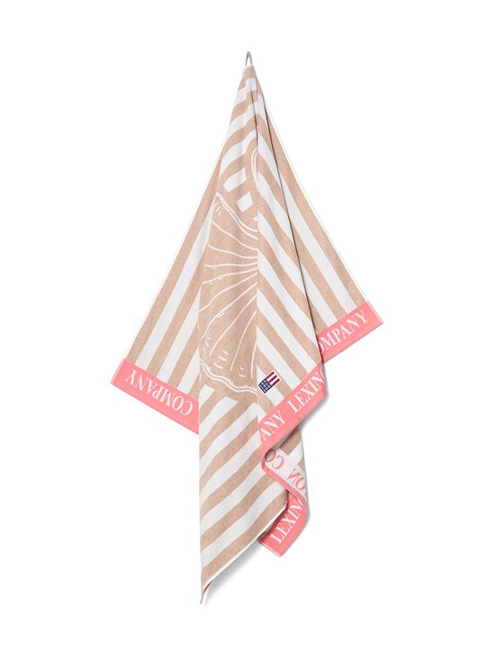 Lexington - Summer Cotton Velour -rantapyyhe - 2603 BEIGE/WHITE/PINK | Stockmann - photo 2