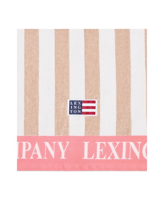 Lexington - Summer Cotton Velour -rantapyyhe - 2603 BEIGE/WHITE/PINK | Stockmann - photo 3