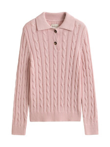 GANT - Rugger-palmikkoneule - 600 REFINED PINK | Stockmann