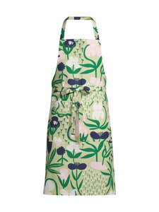 Marimekko - Palsta-esiliina - LT.GREEN, PINK, DK.BLUE | Stockmann