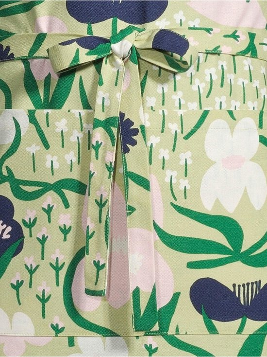 Marimekko - Palsta-esiliina - LT.GREEN, PINK, DK.BLUE | Stockmann - photo 3