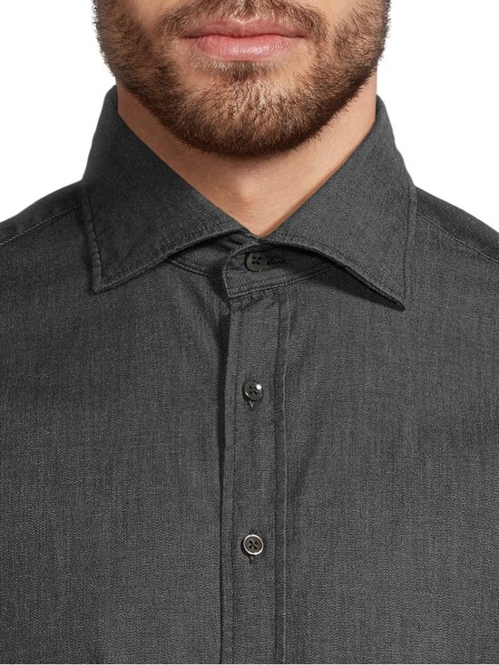 Stenströms - Regular Cuff Casual -kauluspaita - 600 BLACK | Stockmann - photo 4