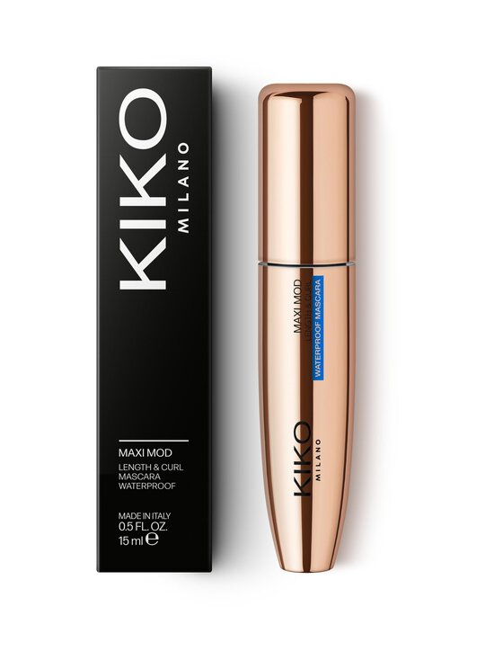KIKO Milano - Maxi Mod Length & Curl Waterproof -ripsiväri - 01. BLACK | Stockmann - photo 4