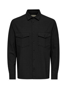 Only & Sons - OnsVenus Regular -päällyspaita - BLACK | Stockmann