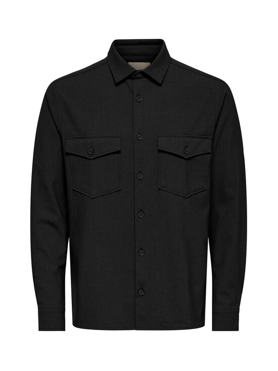 Only & Sons - OnsVenus Regular -päällyspaita - BLACK | Stockmann - photo 1