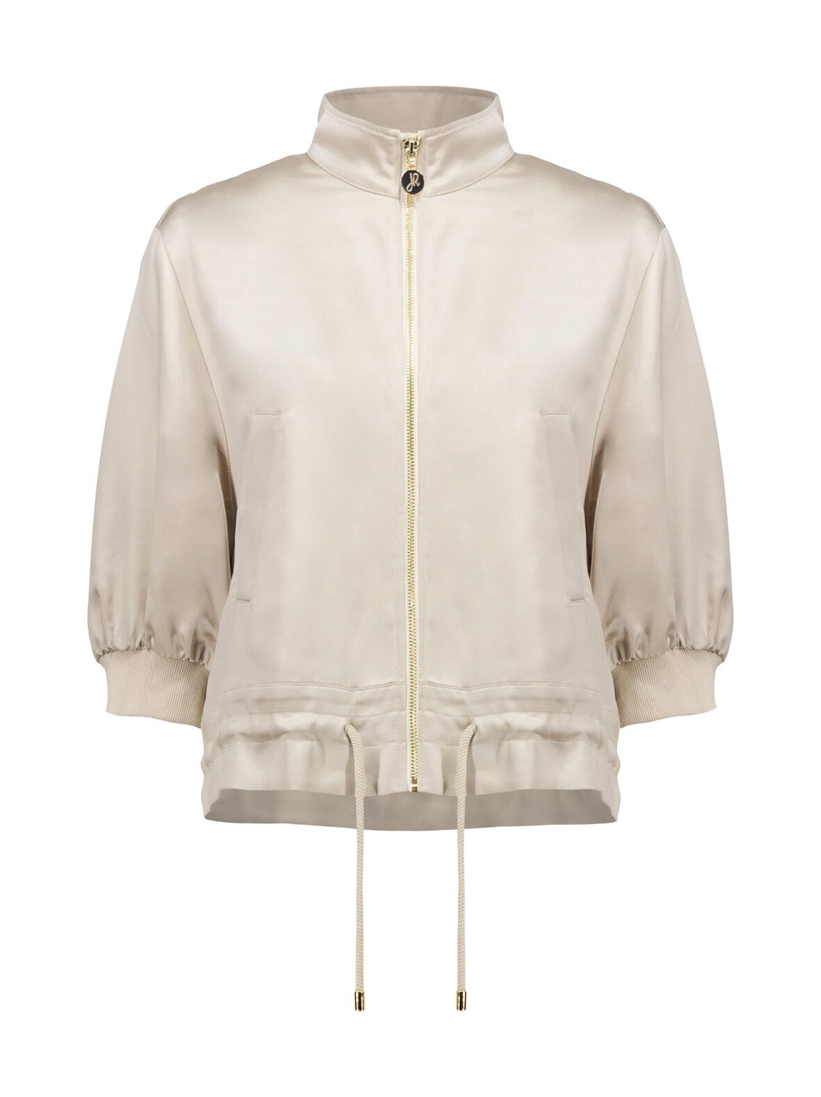 Satin Boxy Blouson -takki