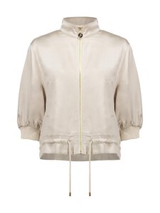 Joseph Ribkoff - Bomberjakk Satin Boxy Blouson - 3854 MOONSTONE | Stockmann