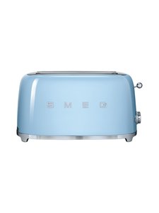 Smeg - TSF02PBEU-leivänpaahdin, 4 viipaleelle - VAALEANSININEN Smeg - TSF02PBEU-leivänpaahdin, 4 viipaleelle - VAALEANSININEN | Stockmann