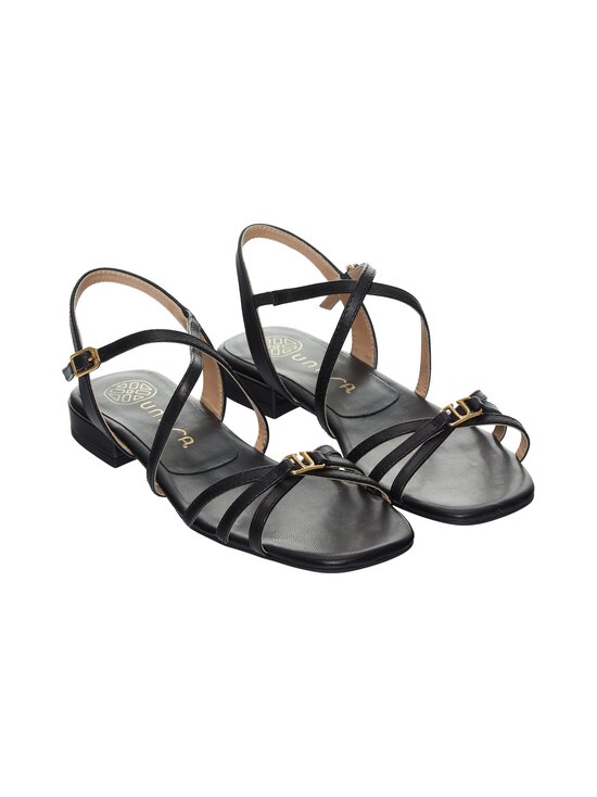 Unisa - Cersi Flat Heel -nahkasandaalit - BLACK | Stockmann - photo 5