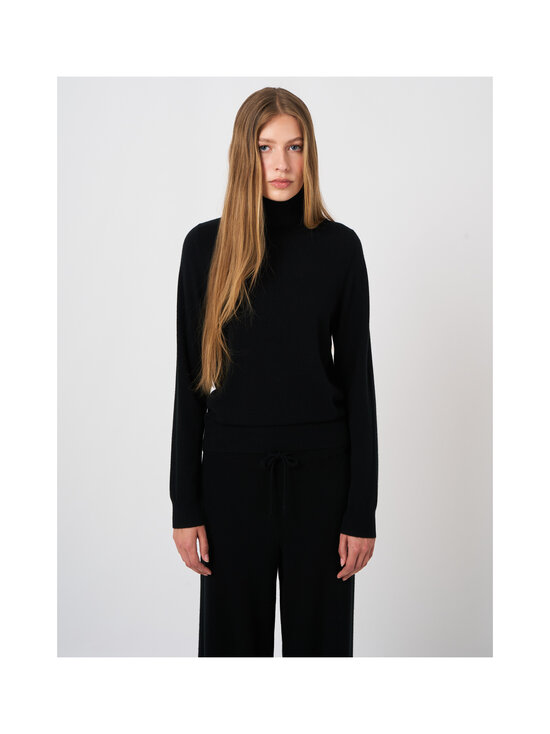 Repeat - Poolokauluksellinen kashmirneule - 1025 BLACK | Stockmann - photo 3