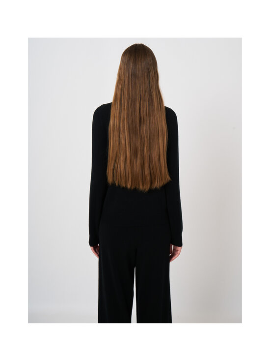 Repeat - Poolokauluksellinen kashmirneule - 1025 BLACK | Stockmann - photo 4