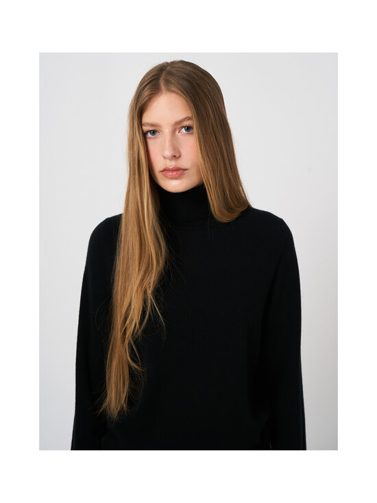 Repeat - Poolokauluksellinen kashmirneule - 1025 BLACK | Stockmann - photo 5