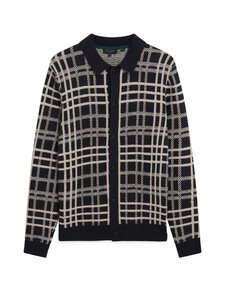 Ted Baker London - Jovien Check Button Through -pikeeneule - NAVY | Stockmann