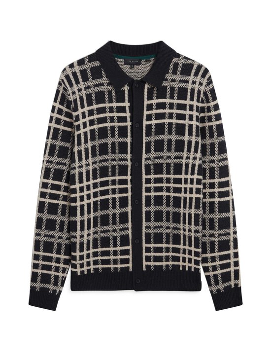 Ted Baker London - Jovien Check Button Through -pikeeneule - NAVY | Stockmann - photo 1