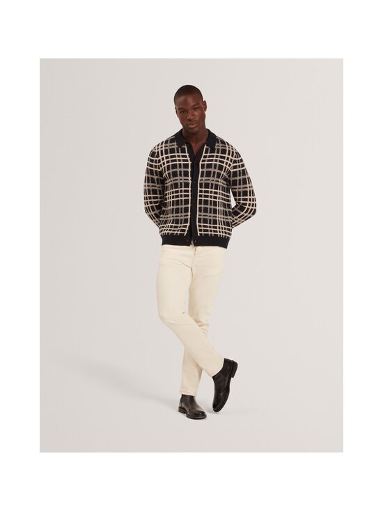 Ted Baker London - Jovien Check Button Through -pikeeneule - NAVY | Stockmann - photo 4