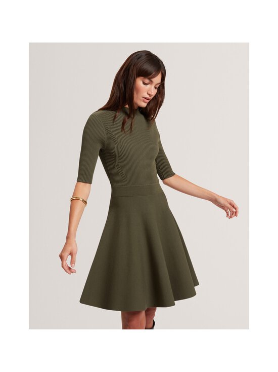 Ted Baker London - Lilano Button Detail Skater -ribbineulemekko - DK-GREEN | Stockmann - photo 2