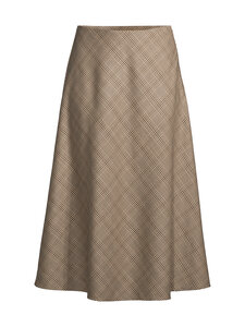 GANT - Flared Checked -midihame - 202 DEEP BROWN | Stockmann