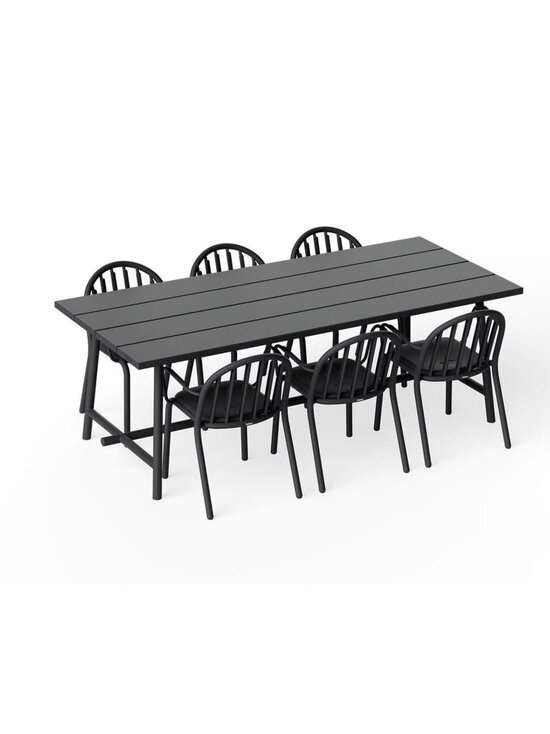 Fatboy - Fred's-ruokapöytä anthracite 220 x 100 cm - BLACK | Stockmann - photo 4