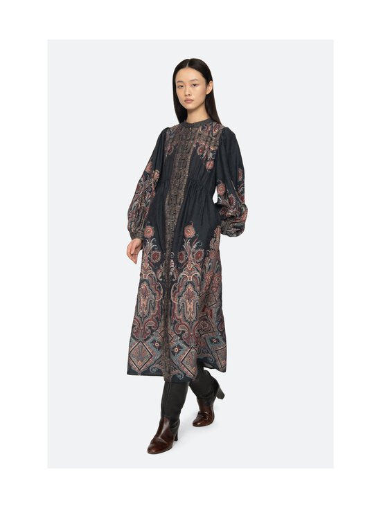 Sea NY - HYACINTH PRINT L/SLV MIDI DRESS Sea NY - NAVY | Stockmann - photo 4