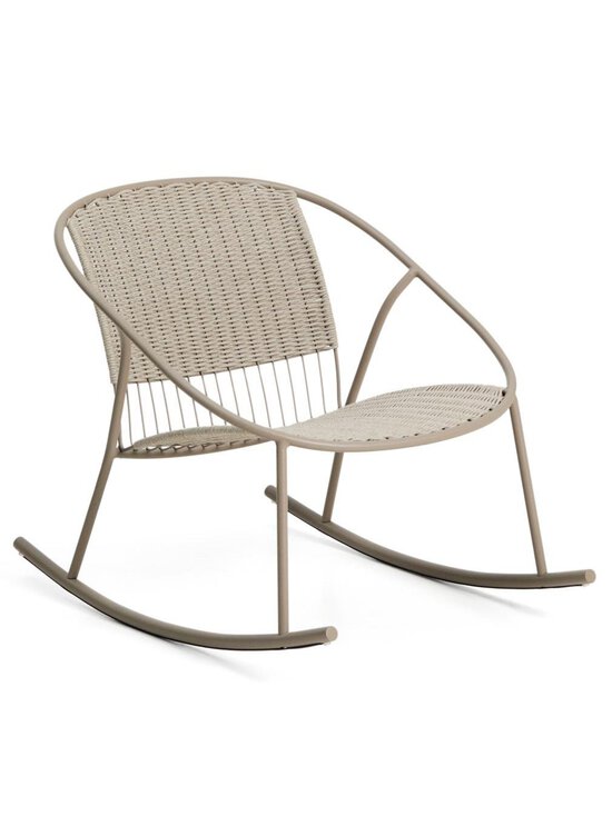 Kave Home - Atrani-keinutuoli taupe - BEIGE | Stockmann - photo 1