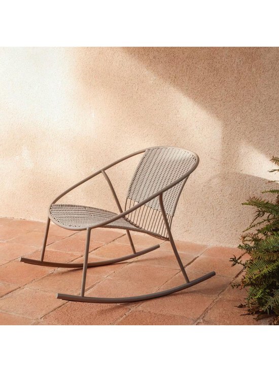 Kave Home - Atrani-keinutuoli taupe - BEIGE | Stockmann - photo 5