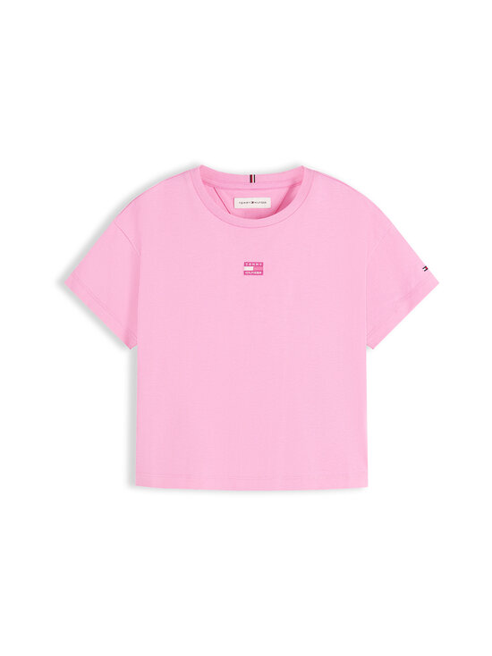 Tommy Hilfiger - T-särk Tonal Flag - TOU PINK DAISY | Stockmann - photo 1