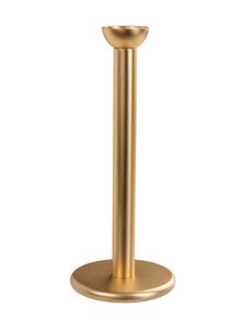 Aarikka - Pipe-kynttilänjalka 19 cm - GOLD | Stockmann
