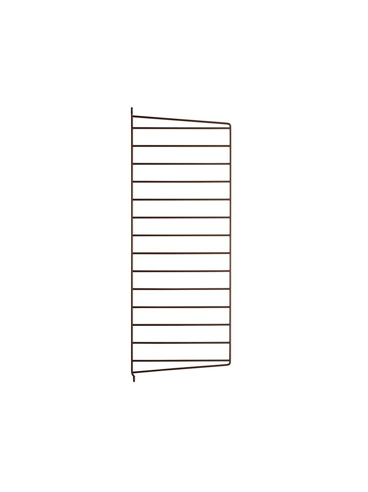 String System -seinäsivupaneeli ruskea 75 x 30 cm